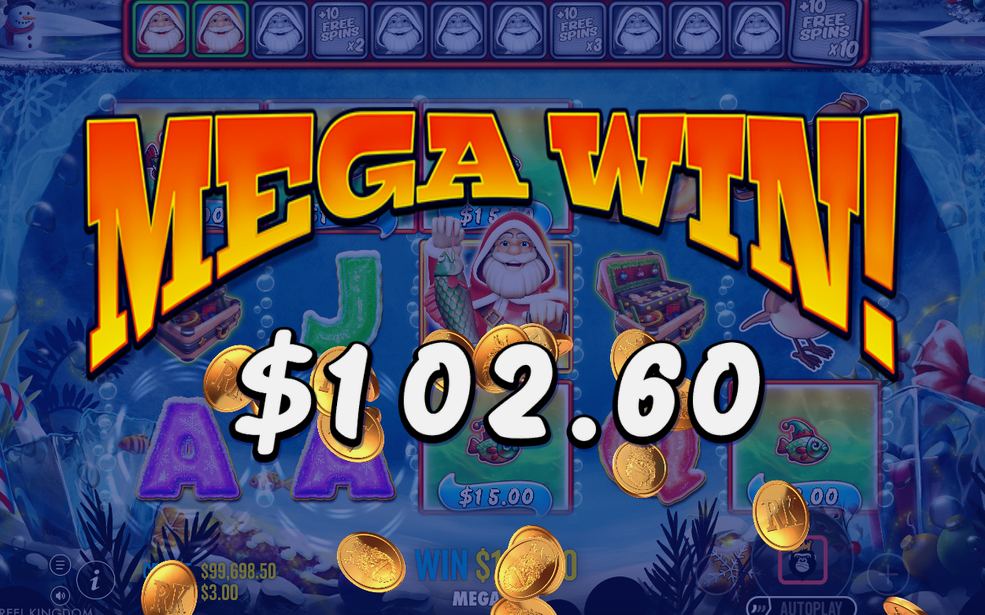MONEY values collected by FISHERMAN WILD in Free Spins