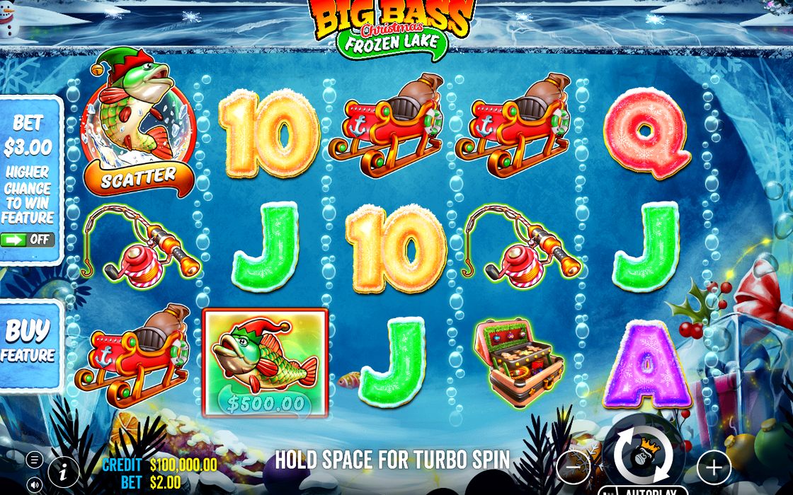 Big Bass Christmas – Frozen Lake